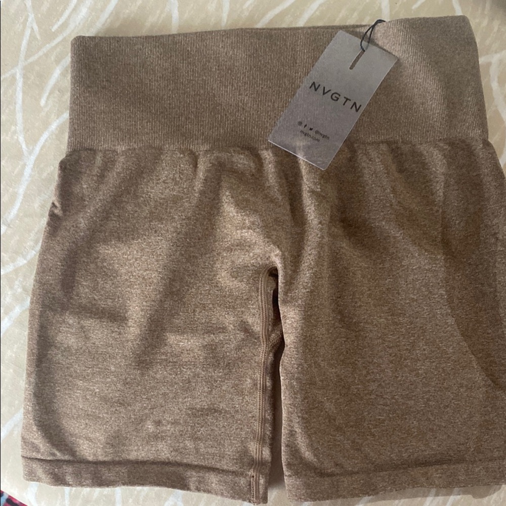 NVGTN Women's Brown Shorts- BNWT